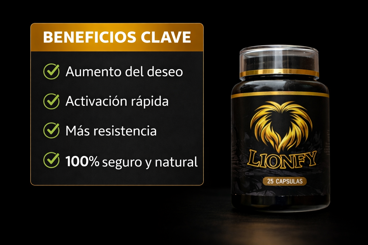 L1ONFY- Aumenta tu potencia, duración y placer con cada cápsula.