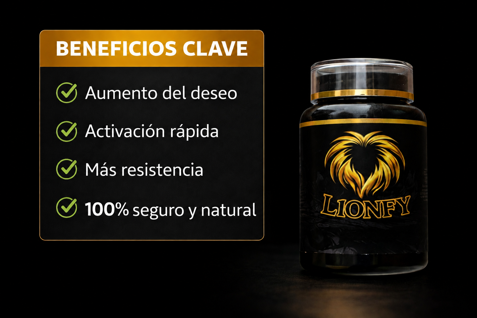 L1ONFY- Aumenta tu potencia, duración y placer con cada cápsula.