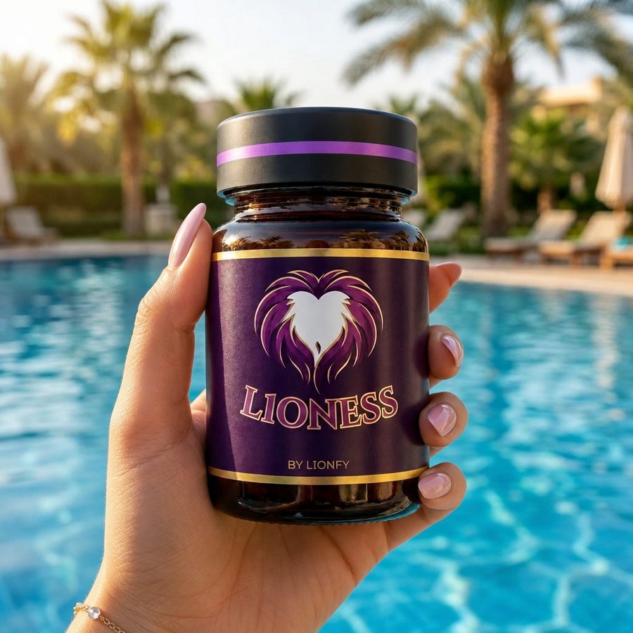 LIONESS — Despierta tu deseo, sensibilidad y placer con cada cápsula. Estimulante Natural Femenino